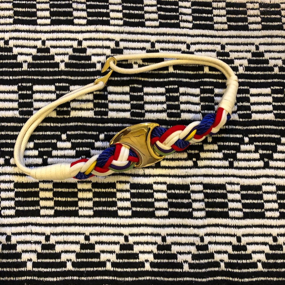 VINTAGE | Woven Multicolored Stretch Belt